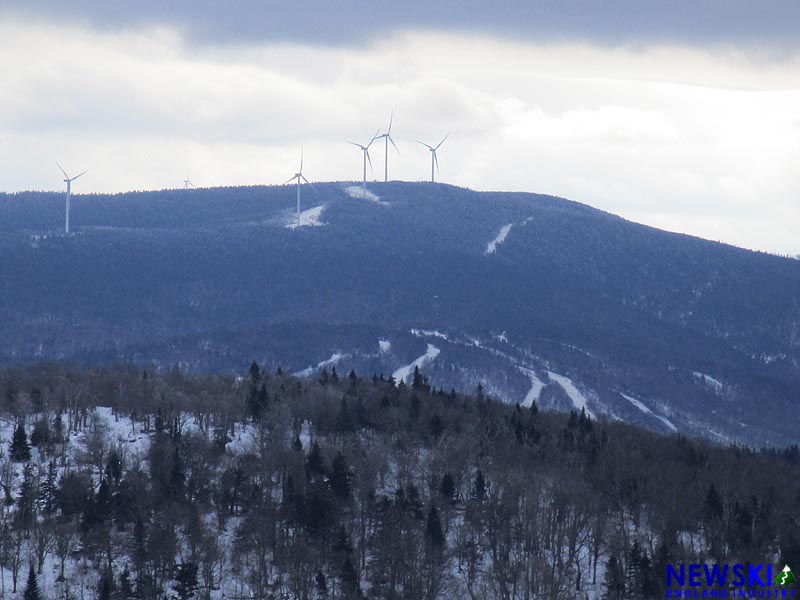 The Balsams ski area and wind farm in 2016