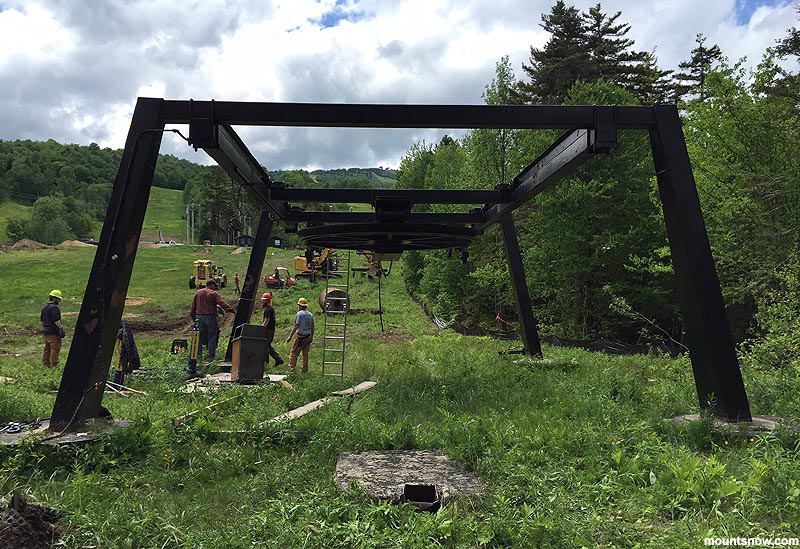Removal of the Ski Baba Chairlift