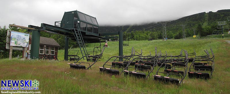 The Rangeley Double Chairlift (July 2016)