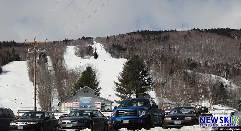 Black Mountain in 2013 with the East Bowl to the right