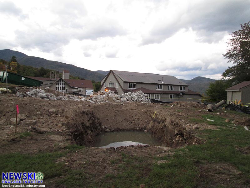 Green Peak base terminal excavation (September 24, 2016)