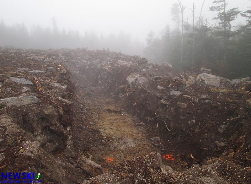 The future Green Peak summit terminal (October 2, 2016)