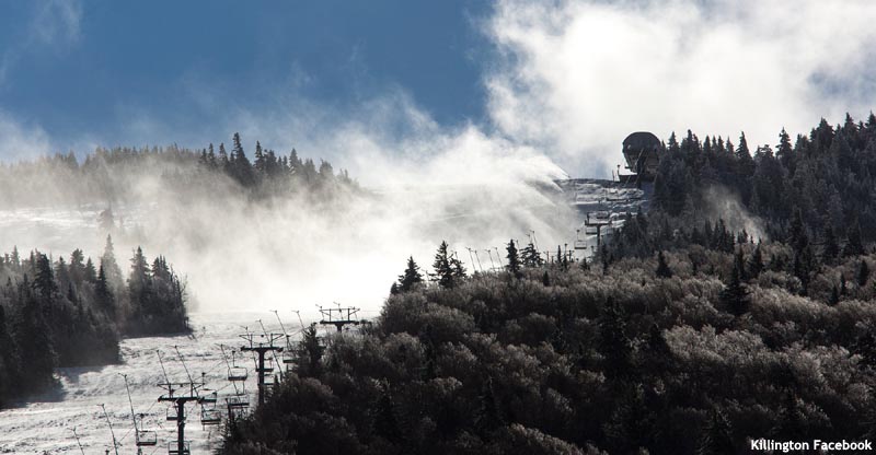 October Superstar Snowmaking at Killington