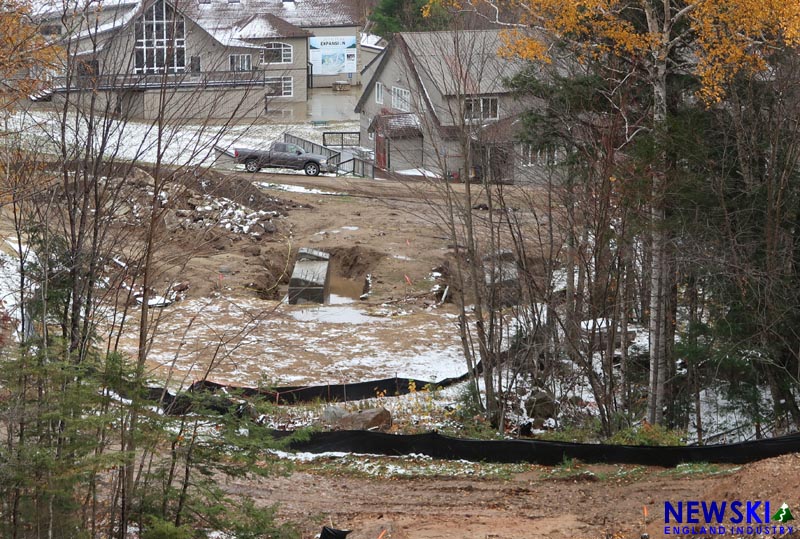 Green Peak Triple base terminal footings, October 23, 2016