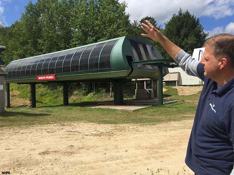 Chris Sununu at Waterville Valley in 2016