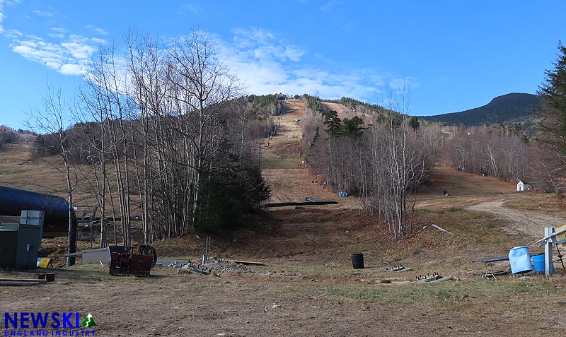 The former World Cup Triple lift line, November 13, 2016