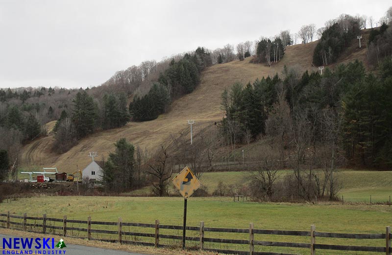 The Suicide Six lift line, November 11, 2016