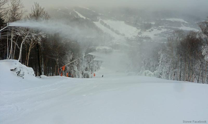 Stowe snowmaking