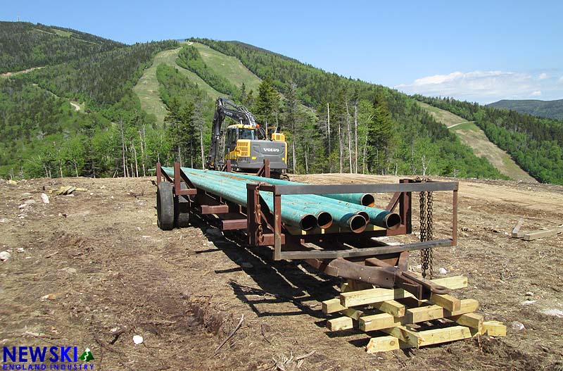 Chandler's Way Snowmaking Construction, June 10