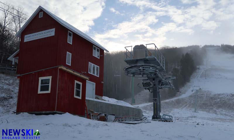 Burke Mountain T-Bar, November 18, 2017