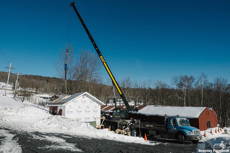 Bromley Pump House Construction, January 2018