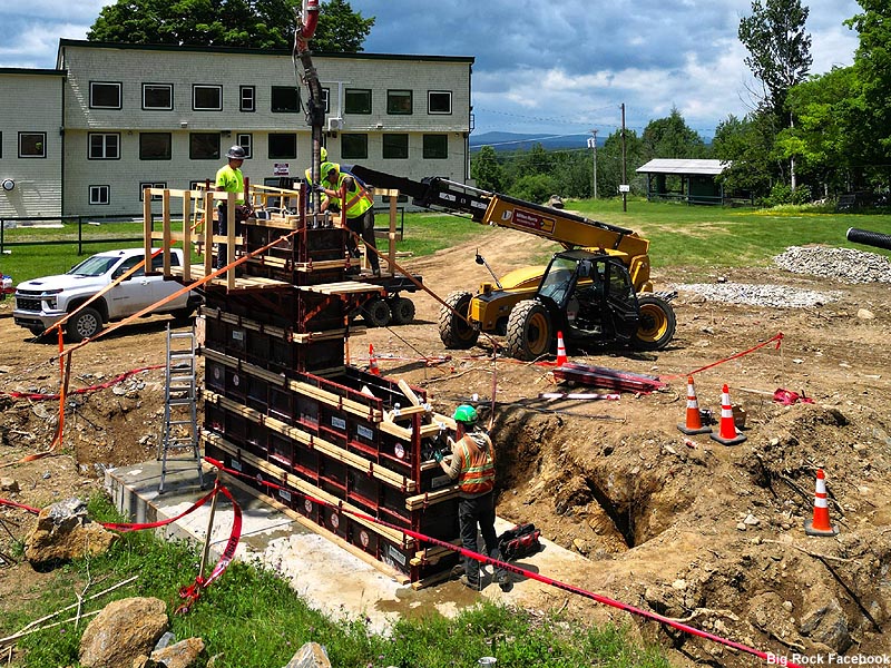 Lift Construction Continues as July Arrives
