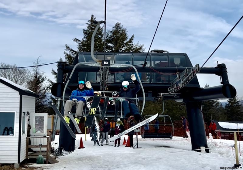 Long-Awaited Black Line Quad Opens at Magic Mountain