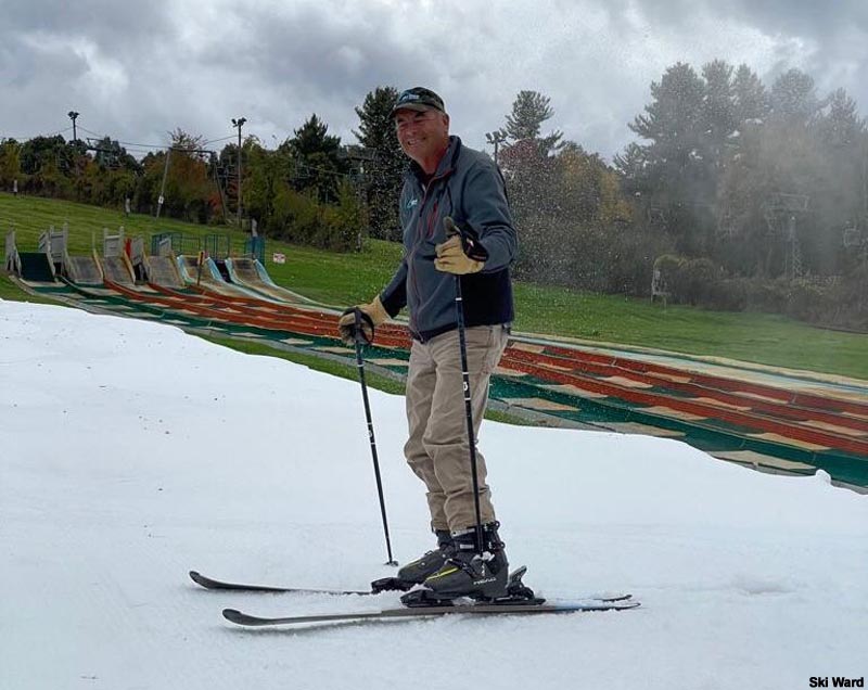 Ski Ward Offers First Lift-Served Skiing of 2024-25 Season