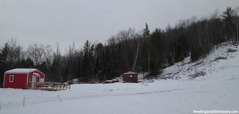 The new warming hut