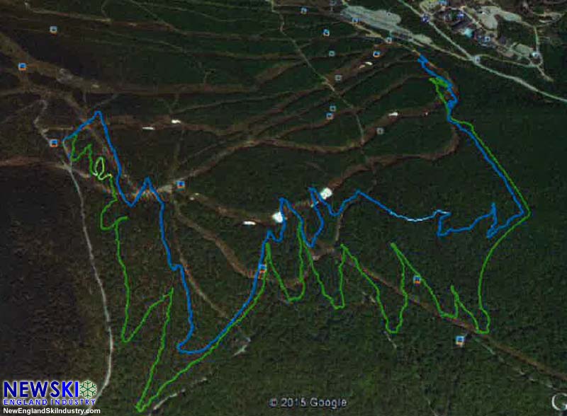 Stowe Mountain Bike Map