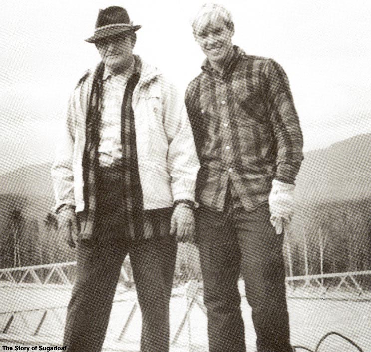 Amos Winter and John Christie in 1965