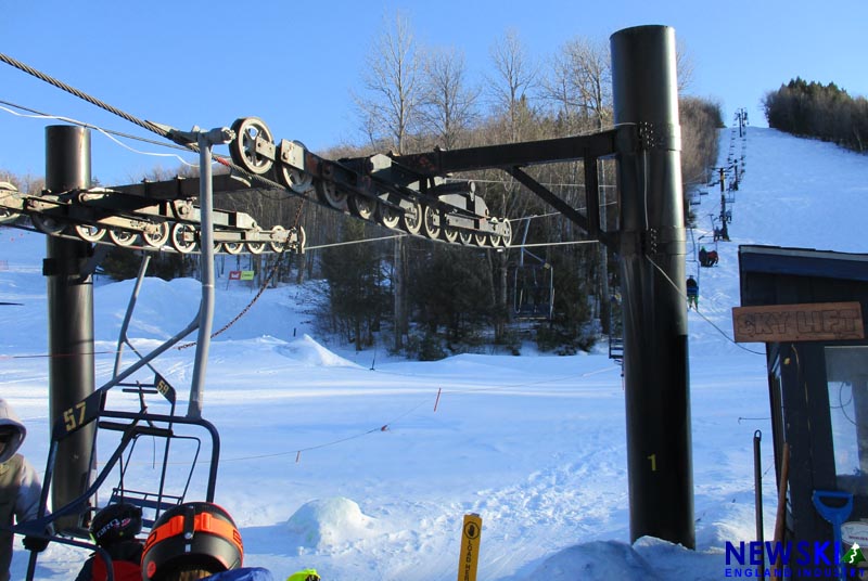 Whaleback Chairlift, March 2019