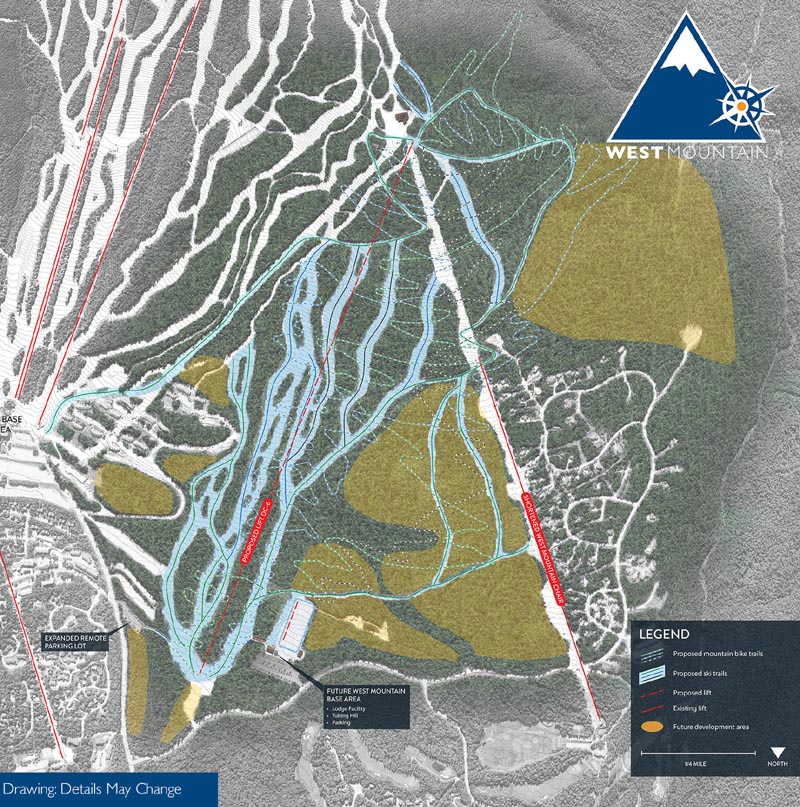 West Mountain map