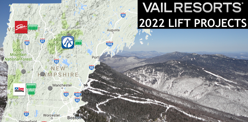 Vail New England Map