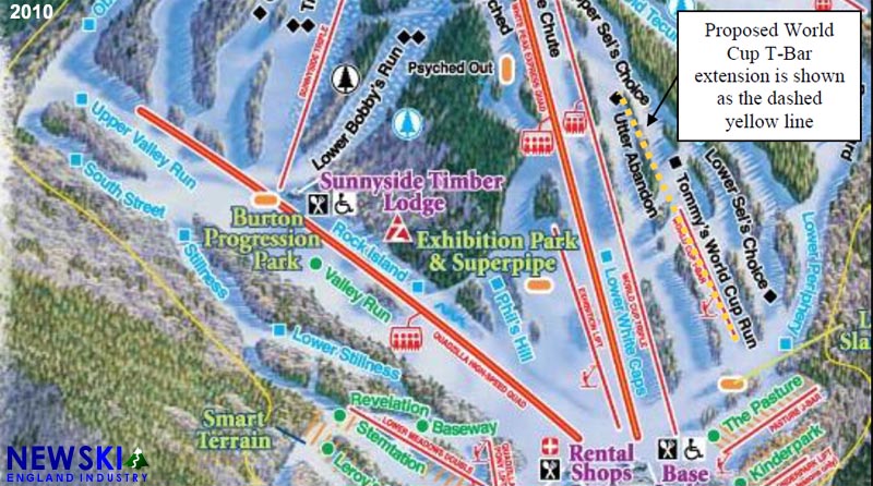 Waterville Valley map